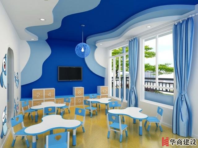 广州幼儿园教室装修设计布局
