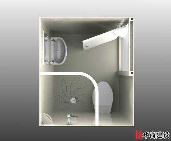 小户型卫生间设计效果图