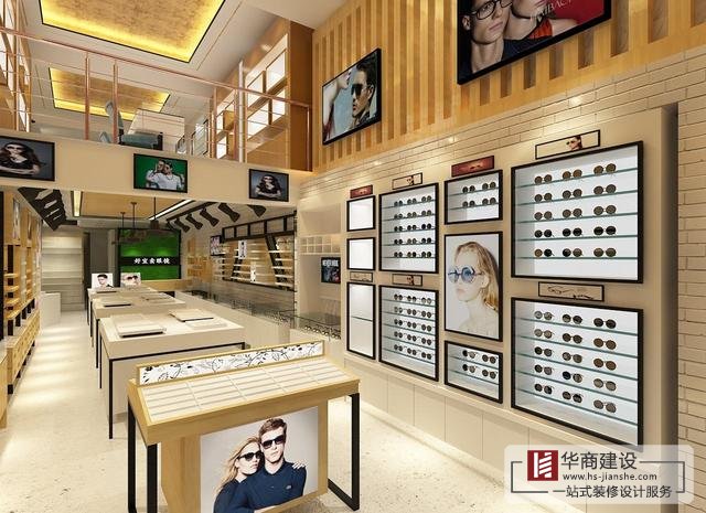 广州眼镜店装修,彻底摆脱生意暗淡