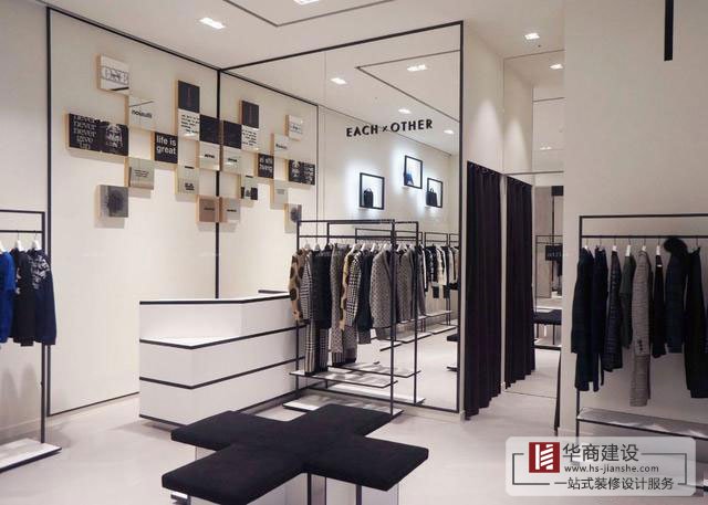 广州服装店装修设计要有“颜色”,第一眼很重要