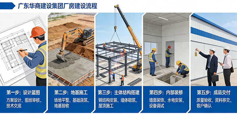 厂房建设一站式解决方案,专业打造高标准工业厂房 厂房建设一站式解决方案,专业打造高标准工业厂房