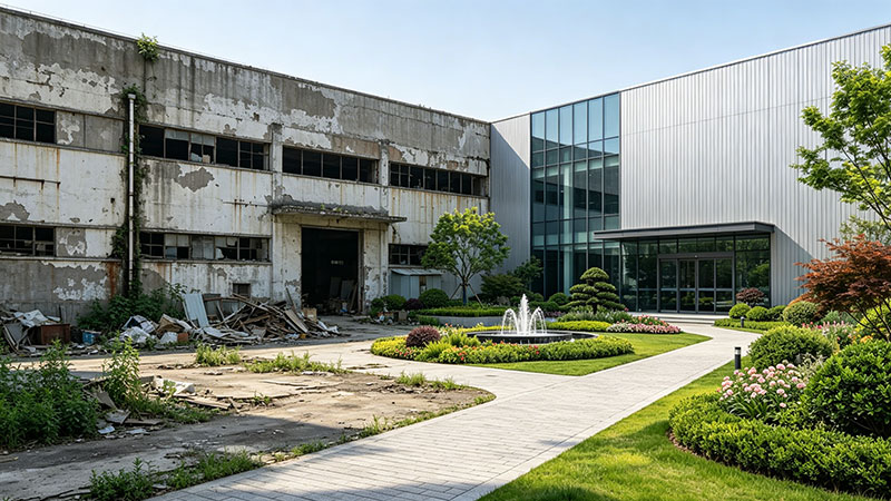 厂区升级改造公司_广东华商建设|园林景观・新能源・水循环一体化改造 厂区升级改造公司_广东华商建设|园林景观・新能源・水循环一体化改造