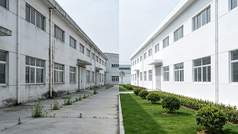 广东厂房工业园升级改造公司_老旧园区翻新焕新_绿色智慧园区改造