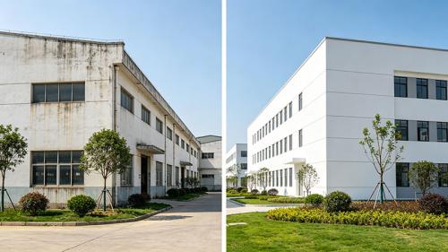 广东厂房工业园升级改造公司_老旧园区翻新焕新_绿色智慧园区改造
